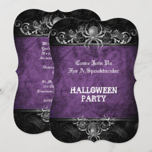 Inbjudan till halloween fest