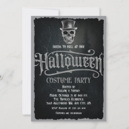 Inbjudan till halloween fest