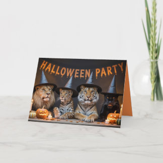 Inbjudan till halloween fest