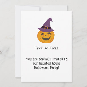 inbjudan till halloween fest