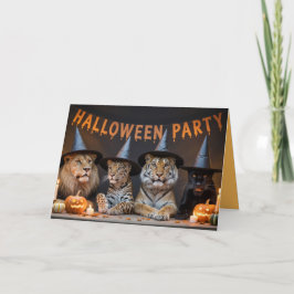 Inbjudan till halloween fest