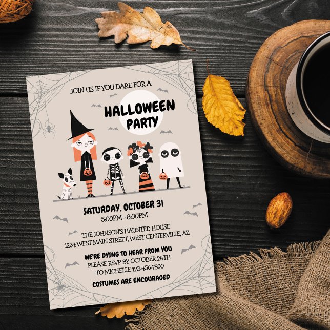 Inbjudan till halloween fest (Skapare uppladdad)