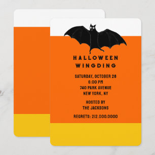 Inbjudan till halloween fest
