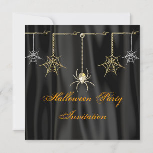 Inbjudan till Halloween fest