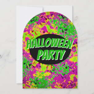 Inbjudan till halloween fest