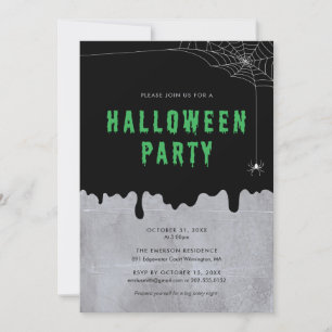 Inbjudan till halloween fest