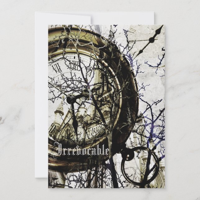 Inbjudan till Halloween fest (Framsida)