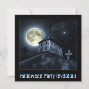 Inbjudan till Halloween fest