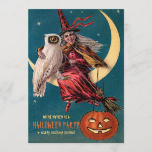 Inbjudan till Halloween fest