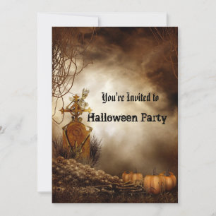 Inbjudan till halloween fest