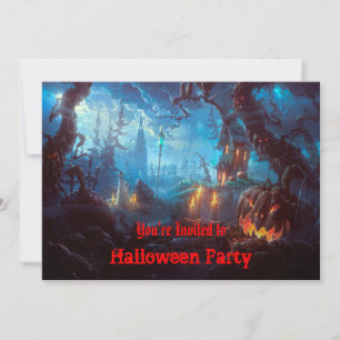 Inbjudan till halloween fest