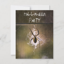 Inbjudan till halloween fest är ett enormt skriben