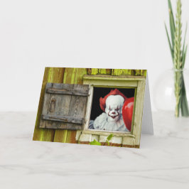 Inbjudan till halloween fest. Kort