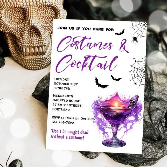 Inbjudan till Halloween fest om kostnadsbelastning (Skapare uppladdad)