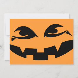 Inbjudan till Halloween fest - Vampyre Pumpkin