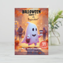 Inbjudan till Halloweenfest
