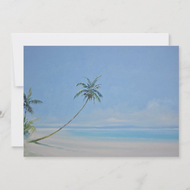 Inbjudan till Handflatan Träd (Framsida)