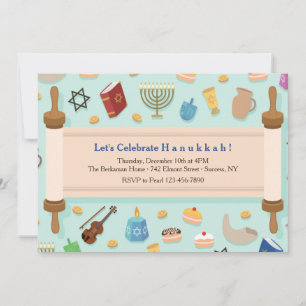 Inbjudan till Hanukkkah Firande