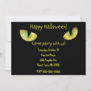 Inbjudan till happy halloween