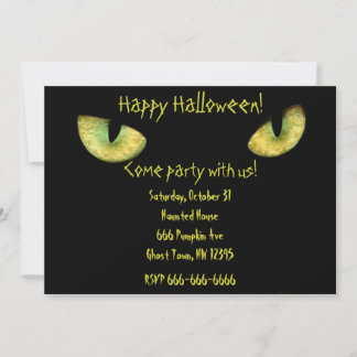 Inbjudan till happy halloween