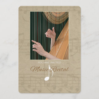 Inbjudan till Harpist Music Skäl