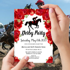 Inbjudan till Hästdagspartiet Tävla Derby Day Part
