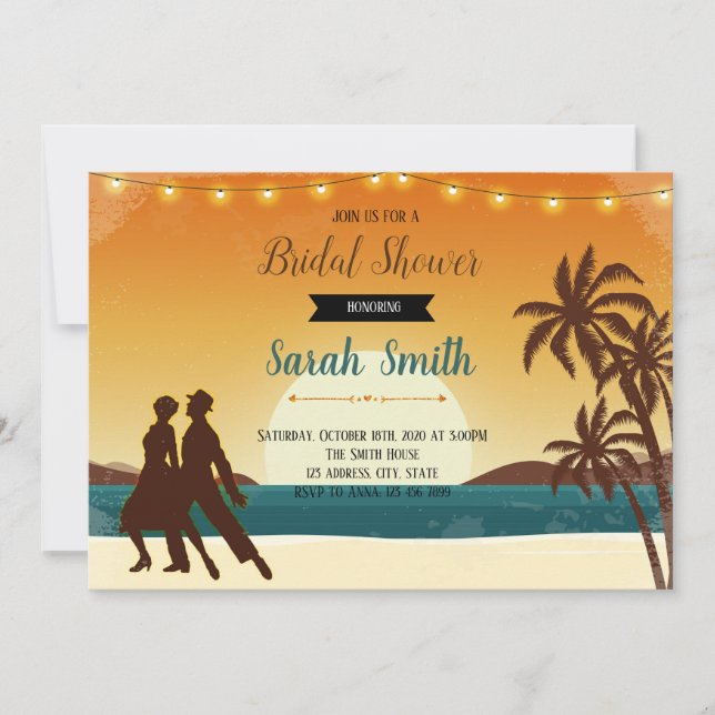 Inbjudan till Havanna-fest (Framsida)