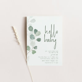 Inbjudan till hej Baby Baby Shower