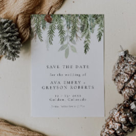 Inbjudan till Helgdag Bröllop spara datum