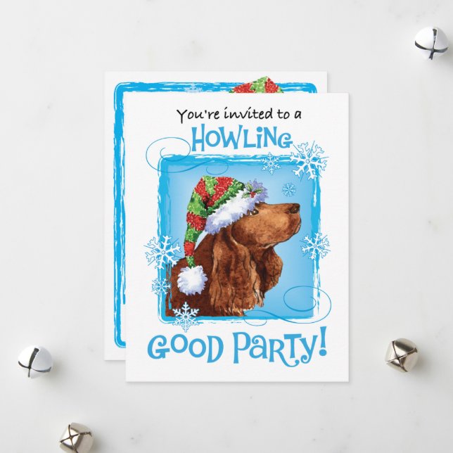 Inbjudan till Helgdag till jul i Fält Spanien (Fram/Back In Situ)