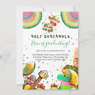 Inbjudan till heliga Guacamole Fiesta Studenten