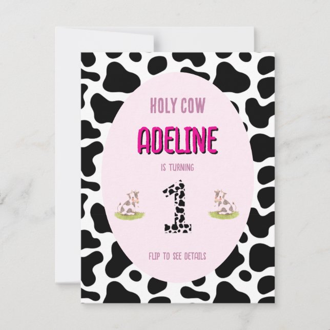 Inbjudan till heliga ko 1:a part (Framsida)