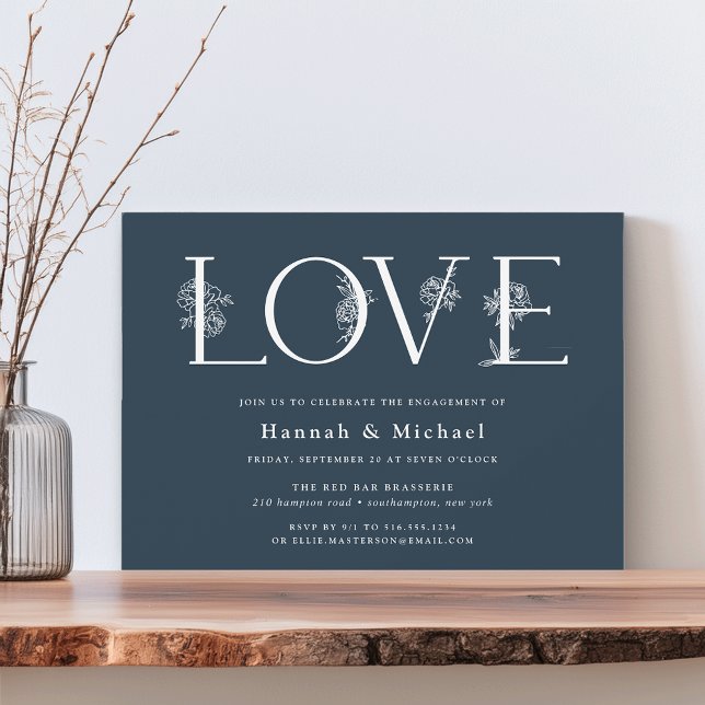 Inbjudan till hemlig Garden-Förlovningsfest (Skapare uppladdad)