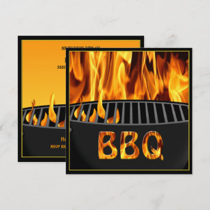 Inbjudan till Hett-BBQ-galler-part