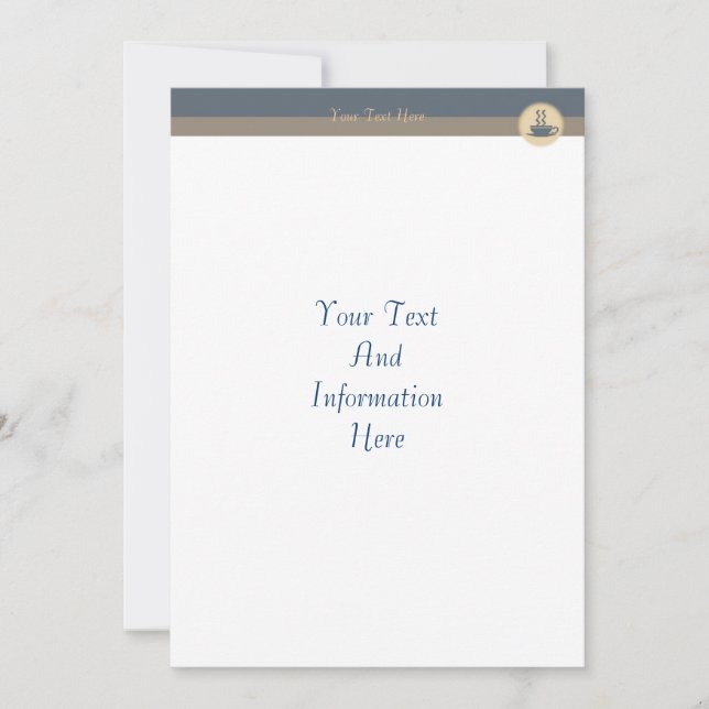 Inbjudan till hett kaffe (Framsida)