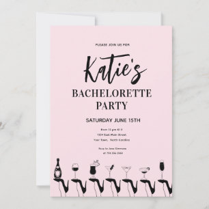 Inbjudan till High Heel Bachelorette Party