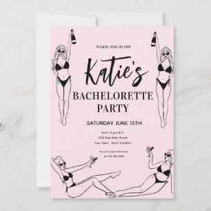 Inbjudan till High Heel Bachelorette Party