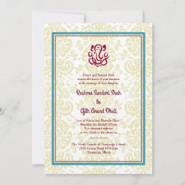 Inbjudan till hindubröllop