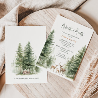 Inbjudan till Hjorten Babykläder på trädsdjur