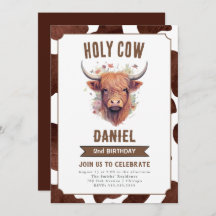 Inbjudan till höglandskö i Barns födelsedag-partie