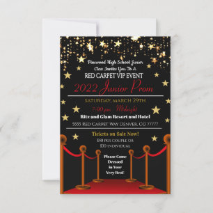 Inbjudan till Hollywood Red Carpet Dance
