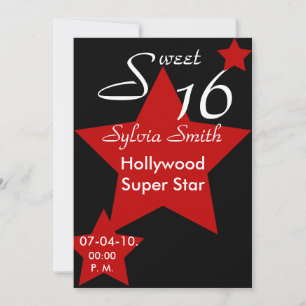 Inbjudan till Hollywood Toppen Star-anpassning