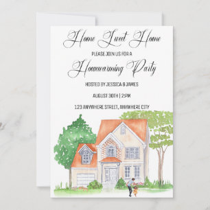 Inbjudan till Home Sweet Home House Warming Party