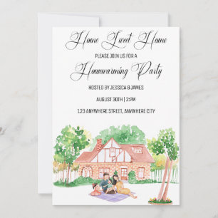 Inbjudan till Home Sweet Home House Warming Party