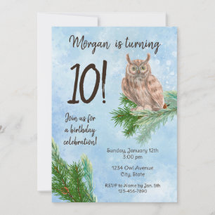 Inbjudan till höstdagen i Winter Uggla