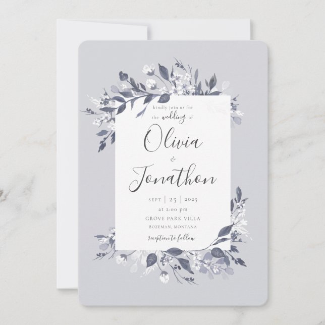 Inbjudan till hösten Flora (Framsida)