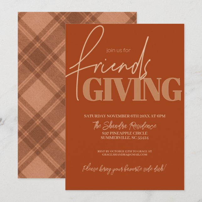 Inbjudan till höststipendier (Fram/baksida)