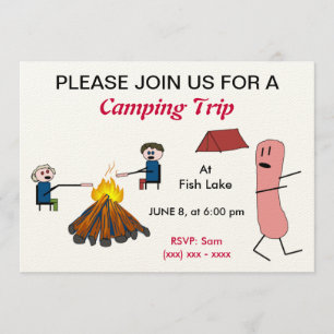 Inbjudan till Hotdog Camping resa