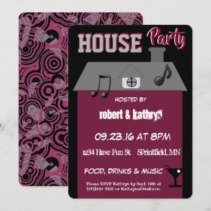 Inbjudan till House Party