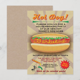 Inbjudan till hund av Hetten för uppvärmning av hu